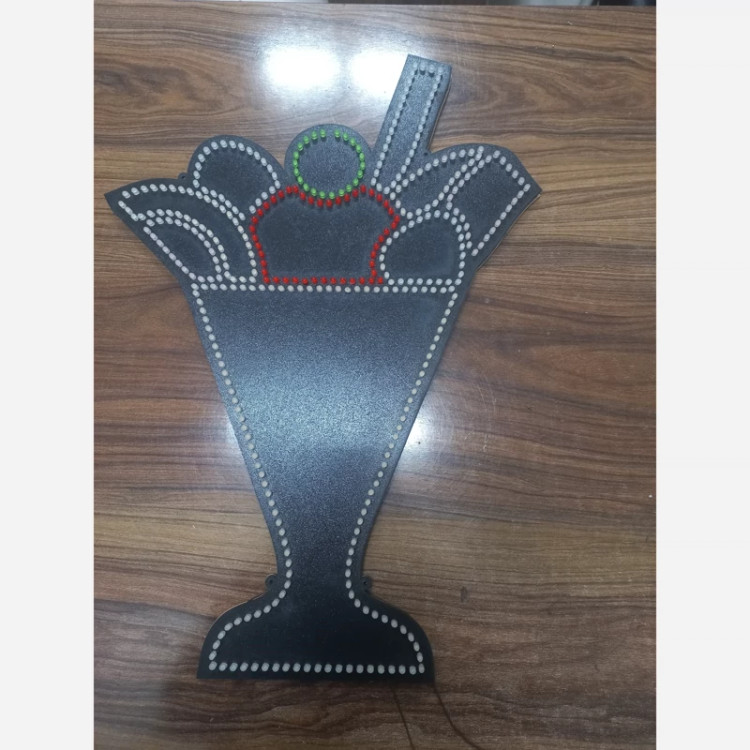 تابلو ال ای دی لوگو بستنی (پس کرایه)