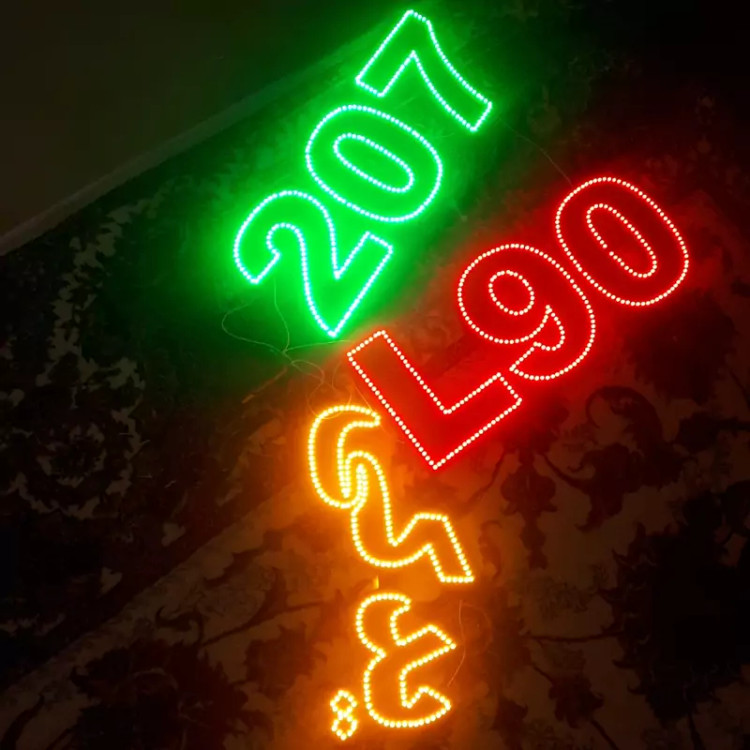 تابلو ال ای دی لوازم یدکی
