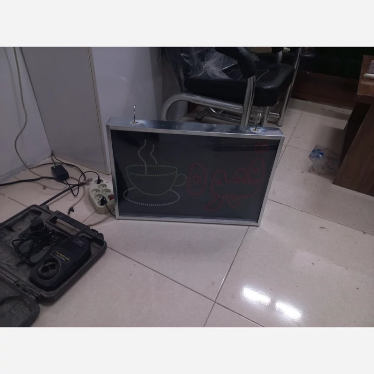تابلو ال ای دی LED قهوه سایز40در60
