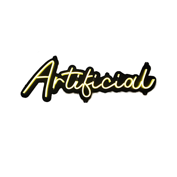 تابلو ال ای دی مدل Artificial intelligence AI سایز 150*20 سانتی متر