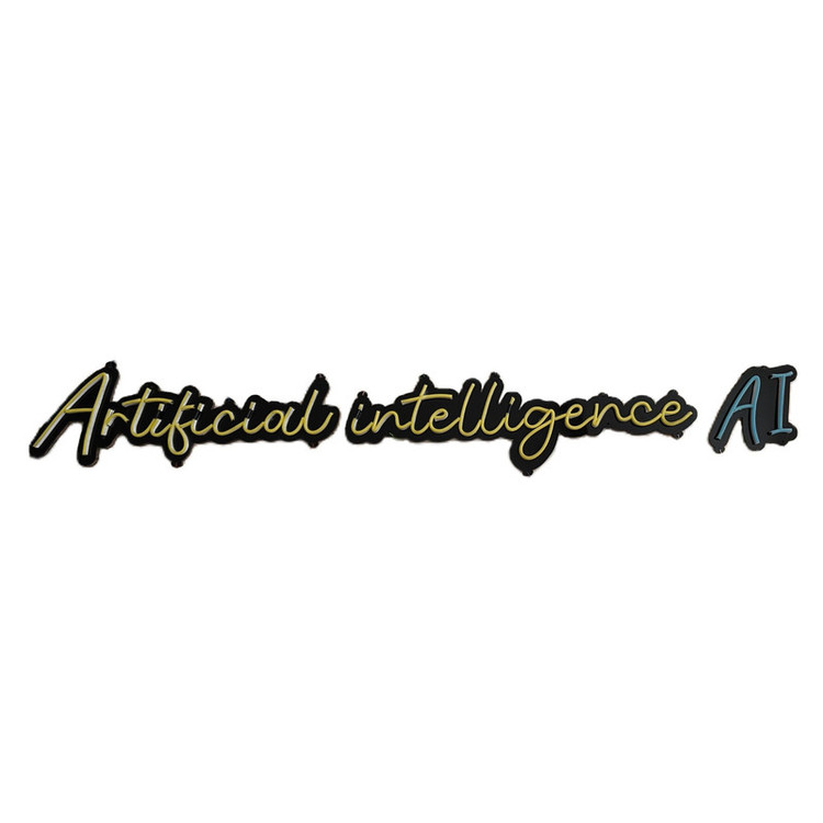 تابلو ال ای دی مدل Artificial intelligence AI سایز 150*20 سانتی متر