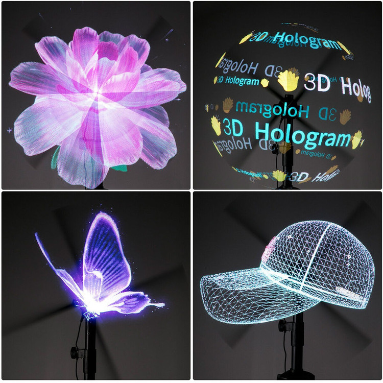 دستگاه LED هولوگرافی مدل HD-F50 WiFi
