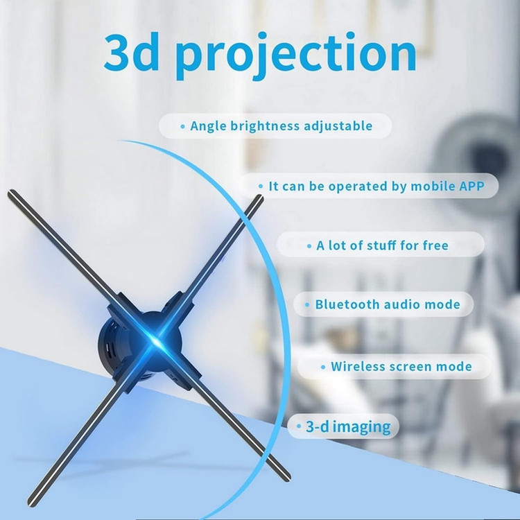 دستگاه LED هولوگرافی مدل HD-F50 WiFi