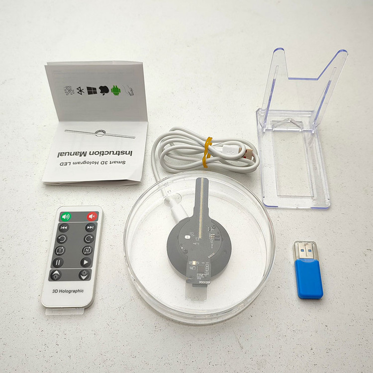 دستگاه LED هولوگرافی مدل Mini رومیزی طرح موزیکال