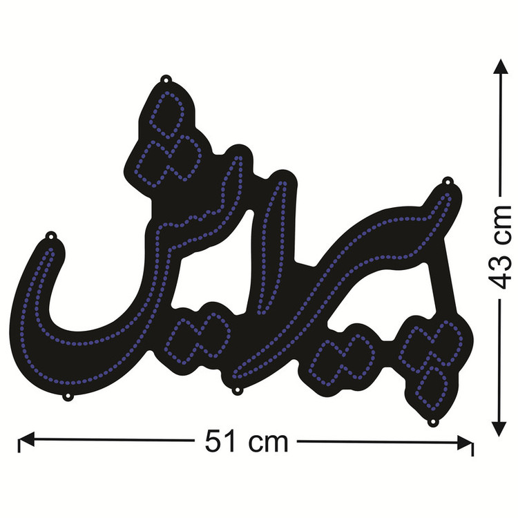 تابلو ال ای دی طرح پیرایش کد ۴۹۰