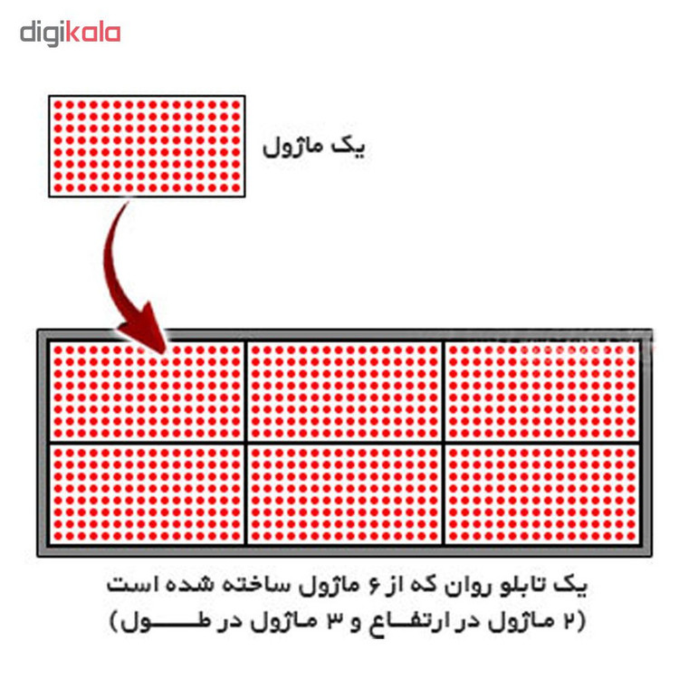 تابلو ای ای دی روان مدل p10 - 23