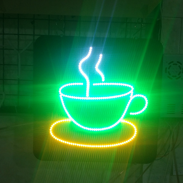 تابلو ال ای دی مدل فنجان قهوه