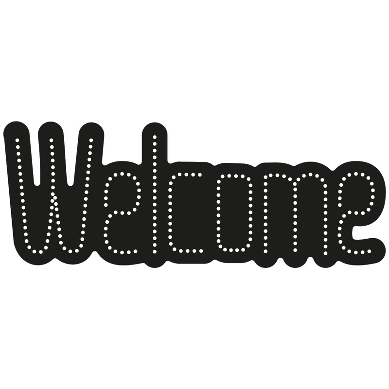 تابلو ال ای دی طرح Welcome کد 10389