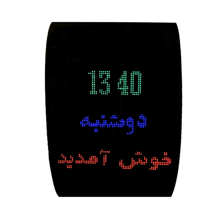 تابلو ال ای دی طرح تقویم بانکی مدل EB9