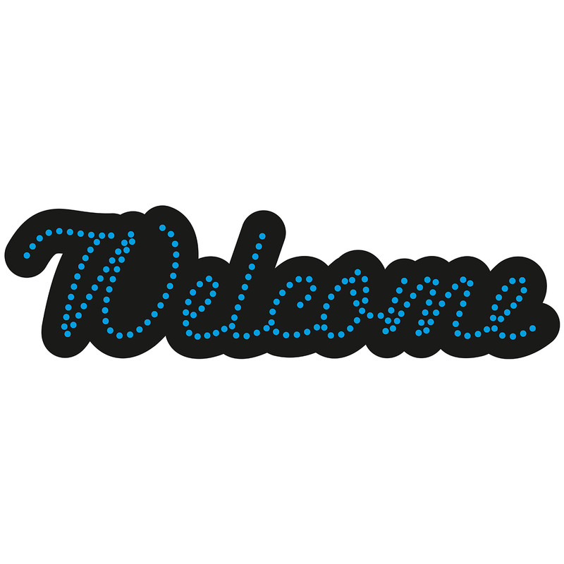 تابلو ال ای دی طرح Welcome کد 10371
