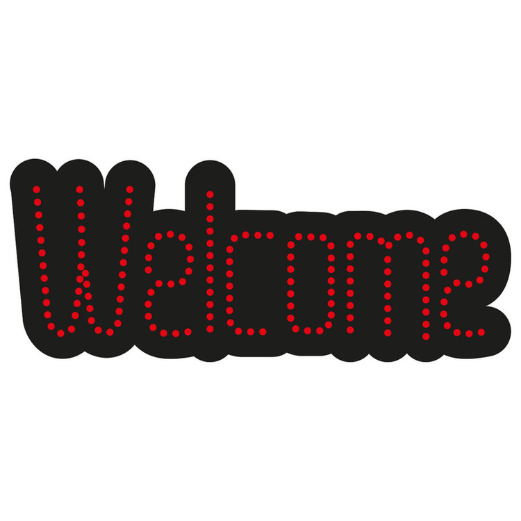 تابلو ال ای دی طرح Welcome کد 159R
