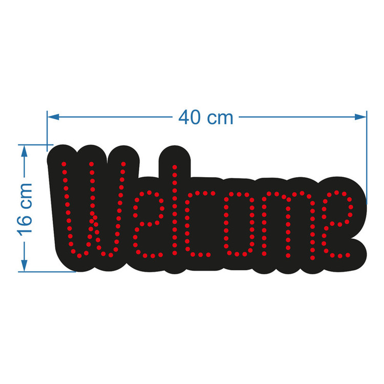 تابلو ال ای دی طرح Welcome کد 159R